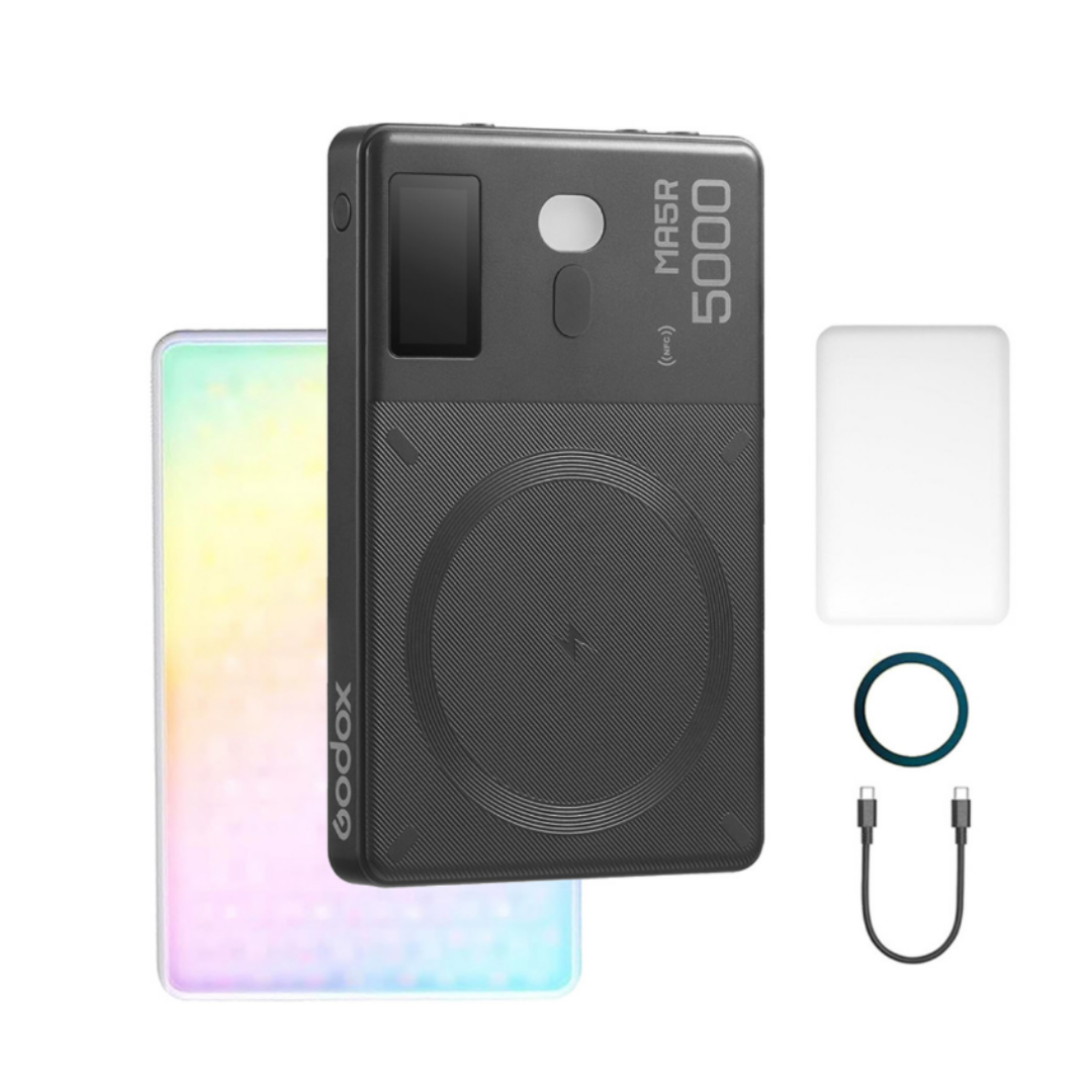 Luz Led Godox Power Bank MA5R RGB