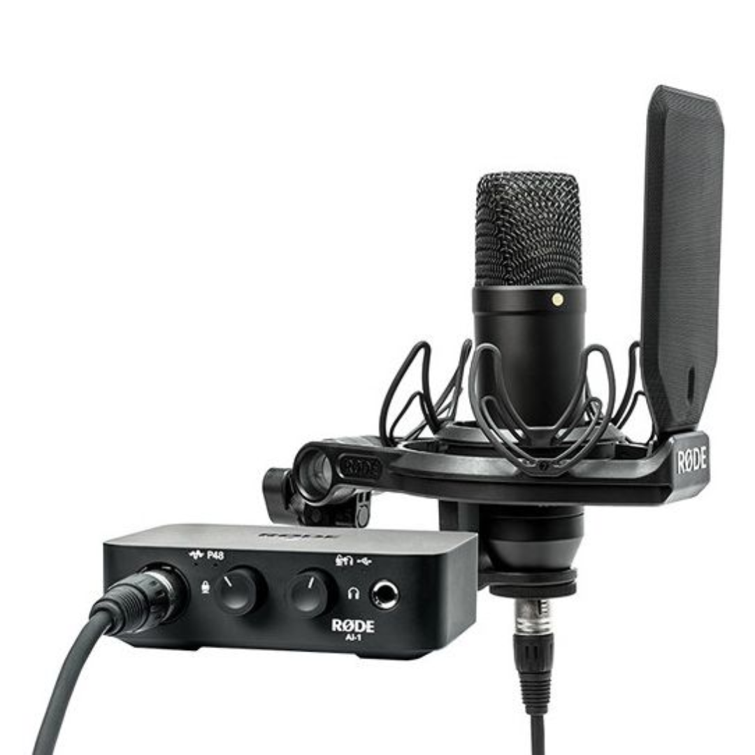 Kit de Estudio RODE completo NT1 y AI-1