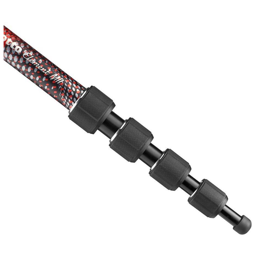 MONOPIE MANFROTTO MMELMIIA5RD ROJO