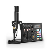 Kit Estudio Podcast Maono AU-AM100-K1 Micrófono Condensador