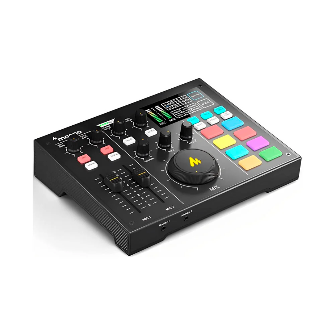 Kit Estudio Podcast Maono AU-AM100-K1 Micrófono Condensador