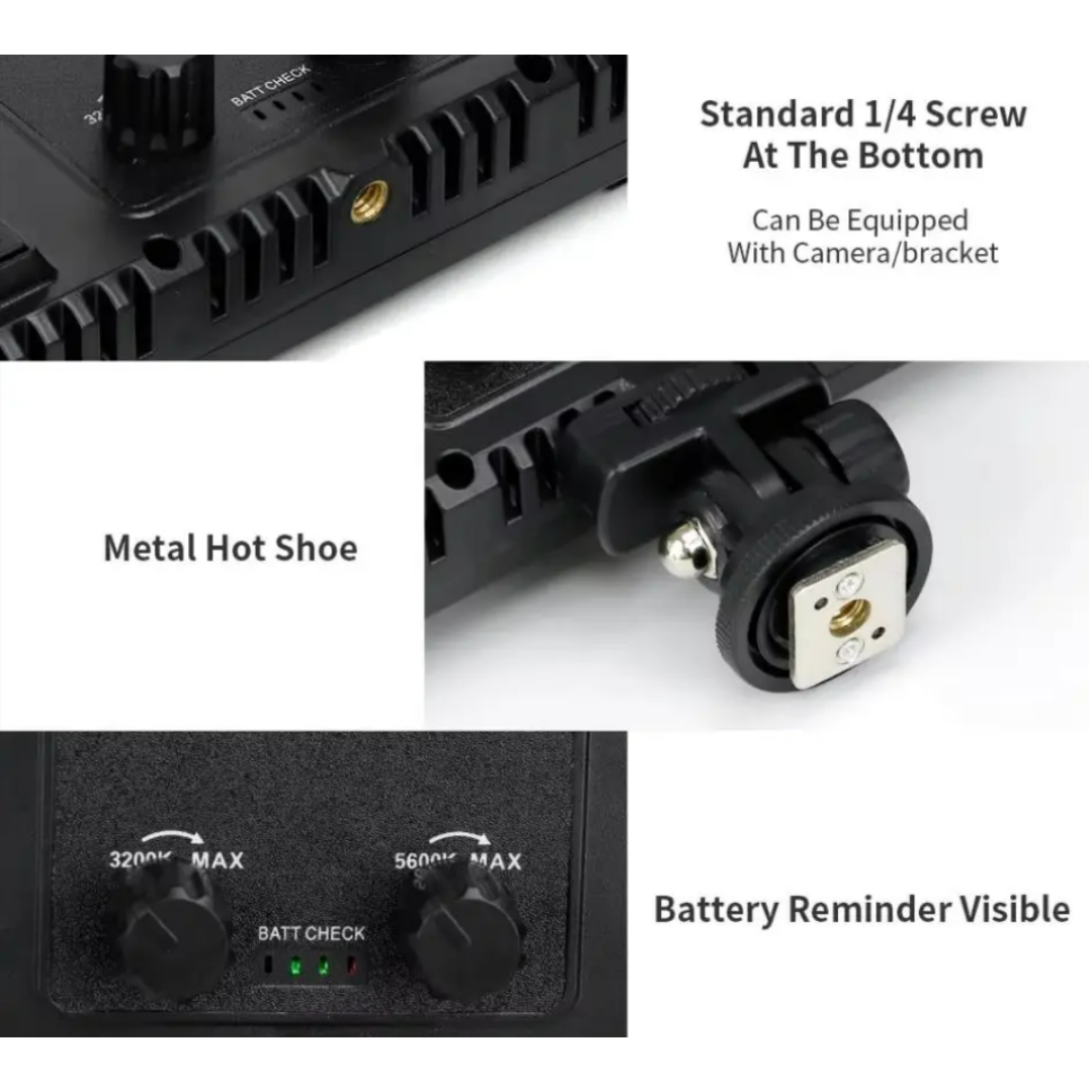 KIT de Iluminación Bicolor Lampara Led E-Reise PL-600