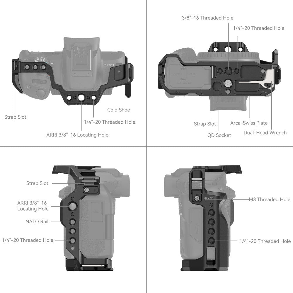 Jaula SmallRig para Canon EOS R50