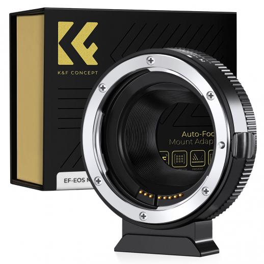 Adaptador de Lentes EF a EOS M K&F Concept