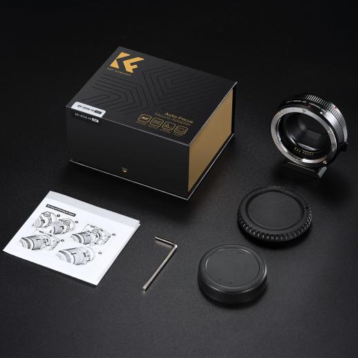 Adaptador de Lentes EF a EOS M K&F Concept