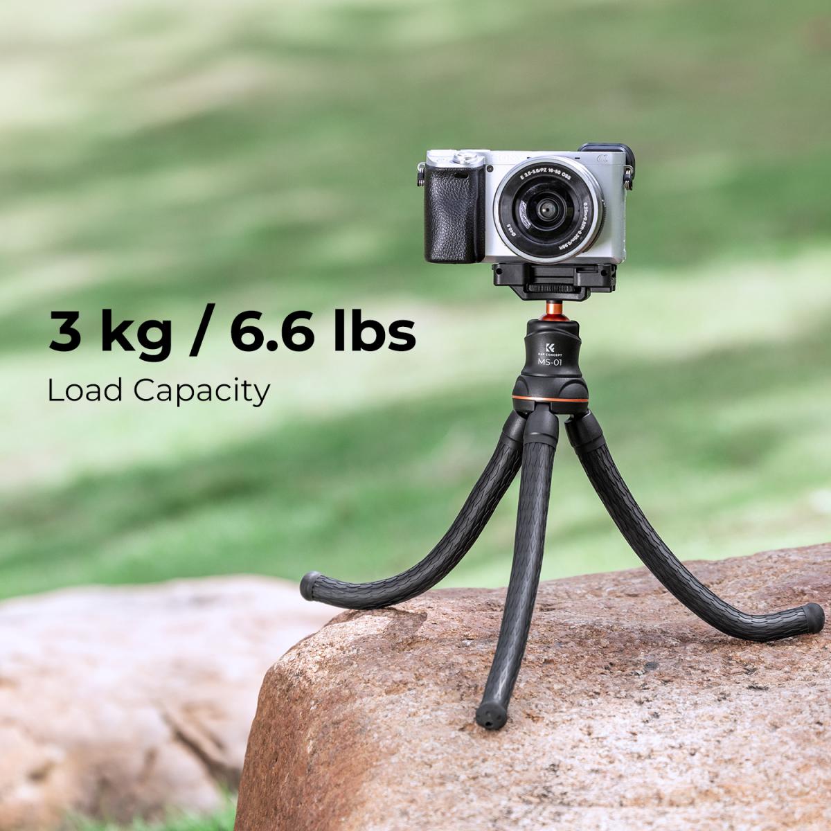 Mini Tripié Flexible K&F Concept MS01