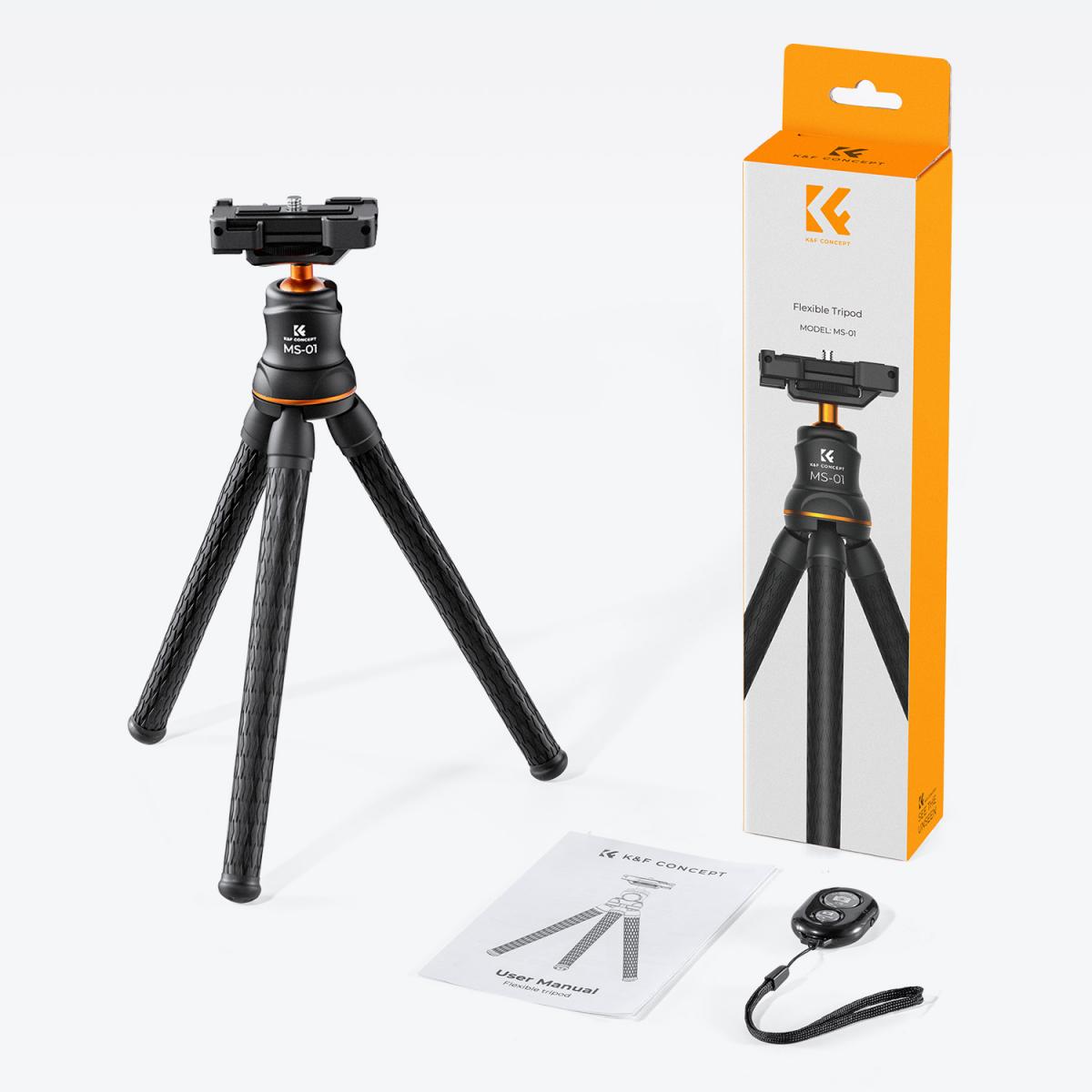 Mini Tripié Flexible K&F Concept MS01