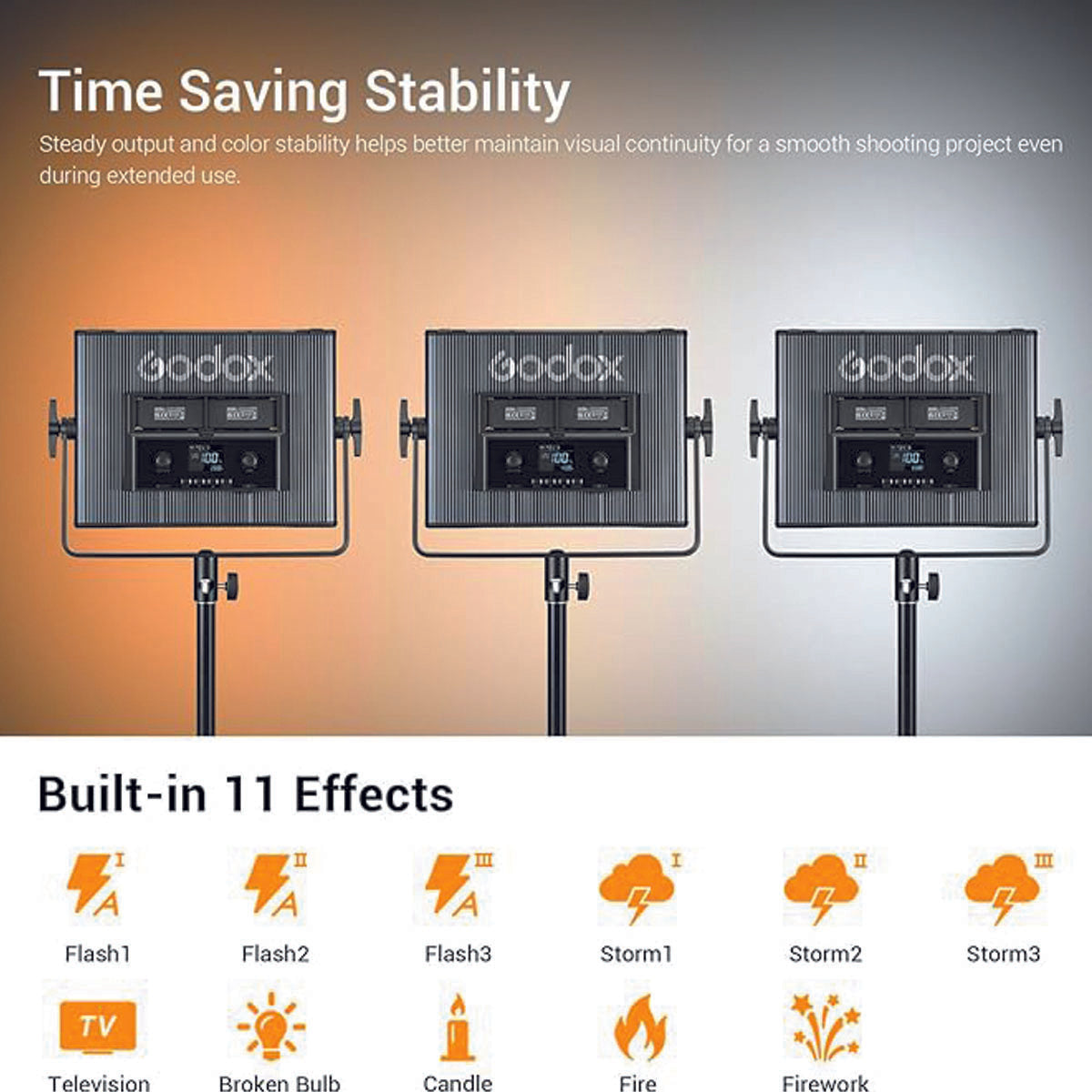 LAMPARA LED GODOX LDX50BI BICOLOR
