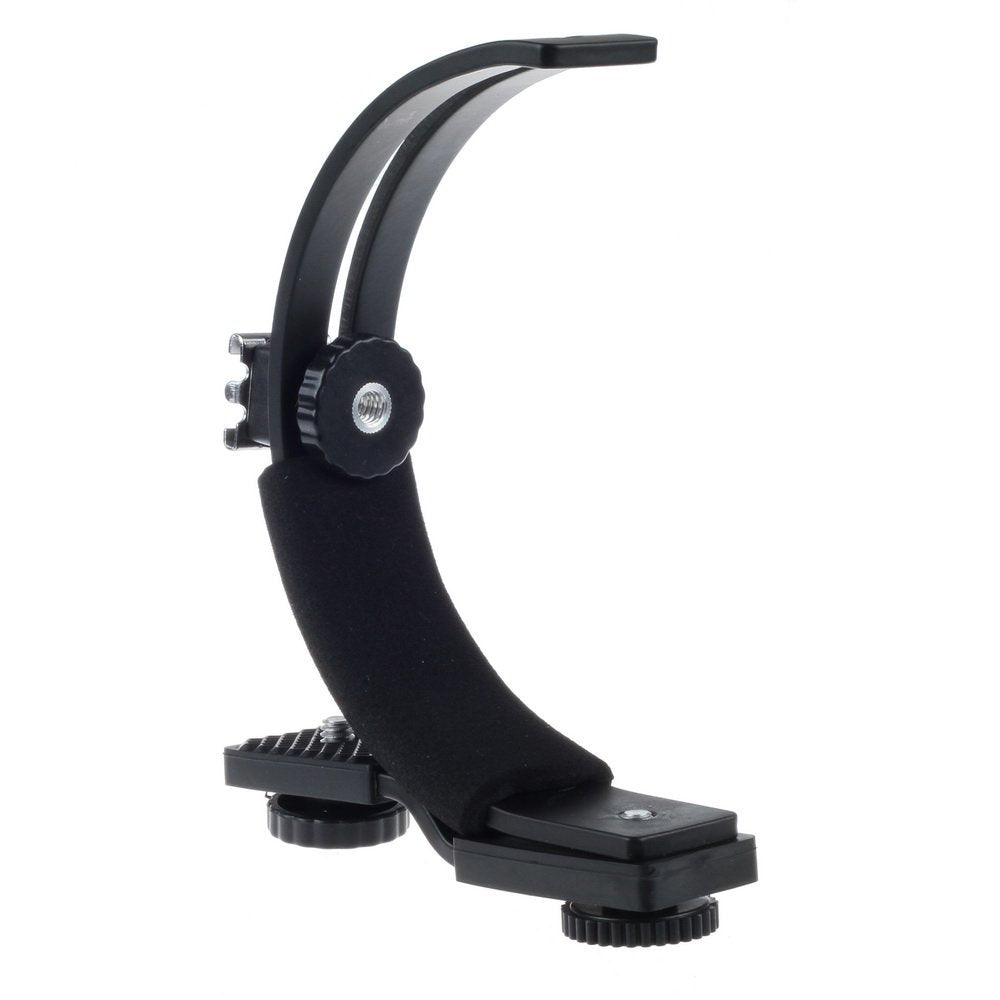 Bracket tipo C soporte para cámara y flash Lovefoto