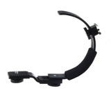 Bracket tipo C soporte para cámara y flash Lovefoto