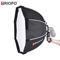 Softbox Octagonal 65cm Triopo para Flash de Mano KS2-65