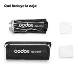 Softbox Parabólico 70cm Godox QR-P70T Montura Bowens