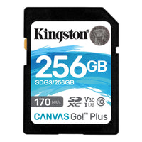 Tarjeta de Memoria Kingston 256GB SDXC Canvas Go! Plus