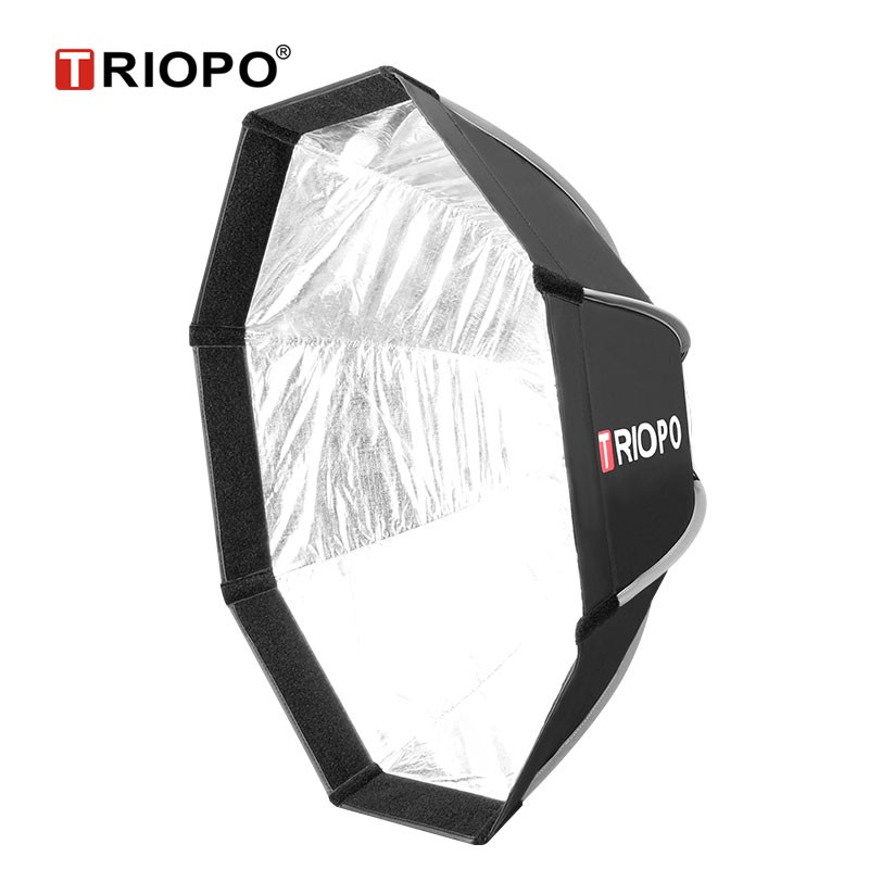 Softbox Octagonal Triopo 65cm para montura Bowens K2-65 con Grid