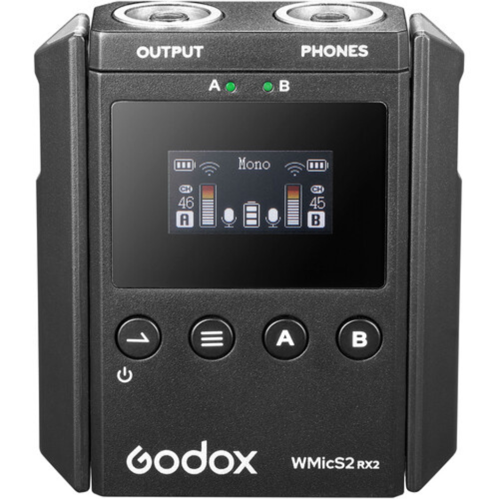 Micrófono Lavalier Inalámbrico Godox WMicS2 Kit 1