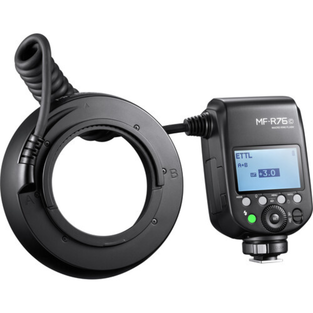 Ring Flash MF-R76C Godox para Canon
