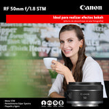 Lente Canon RF 50mm f/1.8 STM