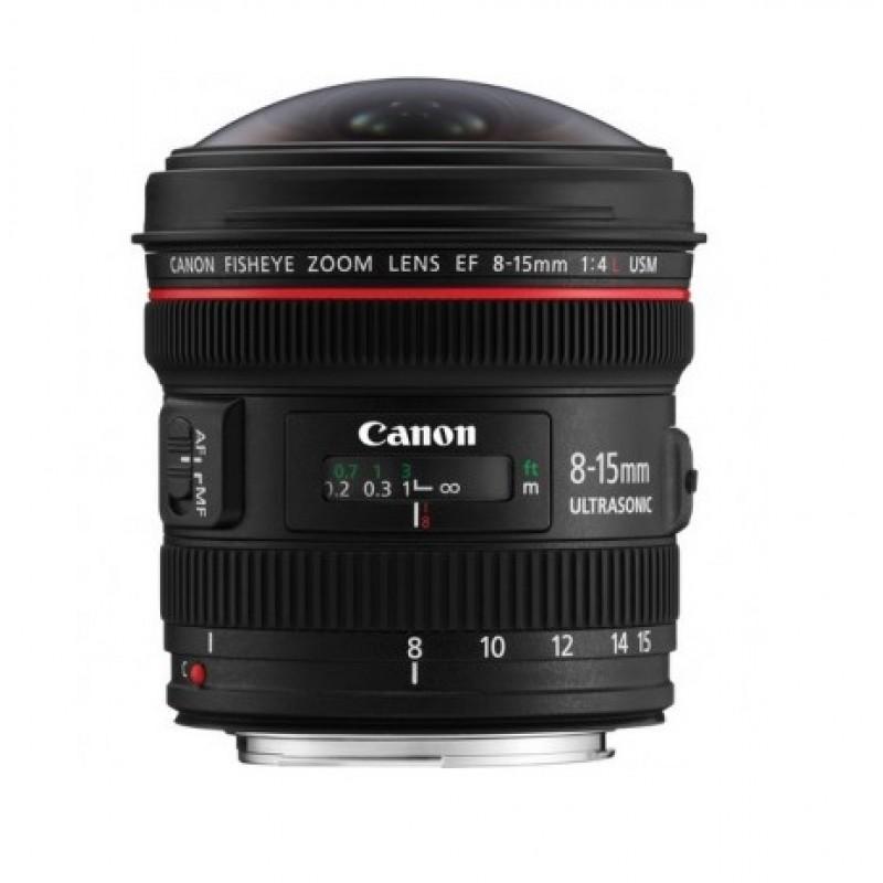 Lente Canon EF 8-15MM F/4L FISHEYE USM