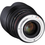 Lente Rokinon 50mm T1.5 Cine DS para Canon