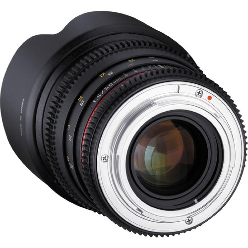 Lente Rokinon 50mm T1.5 Cine DS para Canon