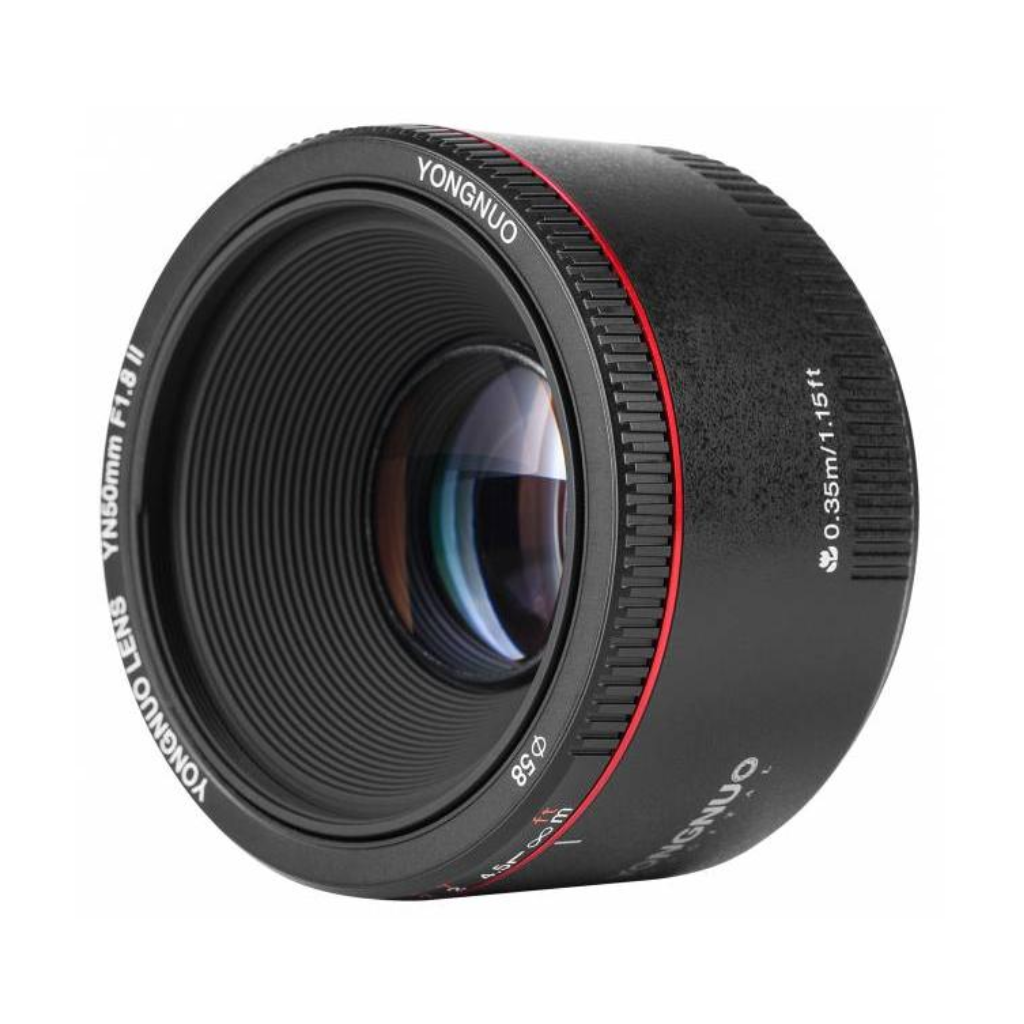 Lente Yongnuo 50mm f/1.8 II para Canon