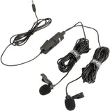 Micrófono Lavalier Dual BOYA BY-M1DM