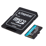 Tarjeta de Memoria Kingston MicroSD 64GB Canvas Go! Plus 170MB/s
