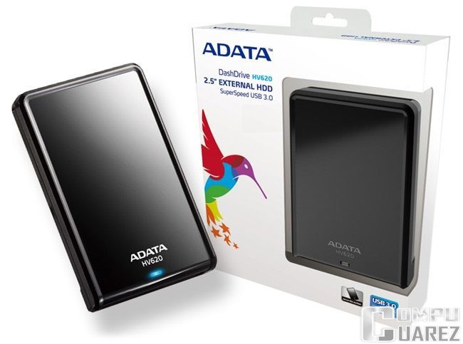 Disco Duro ADATA HV620 de 1TB Negro USB 3.1