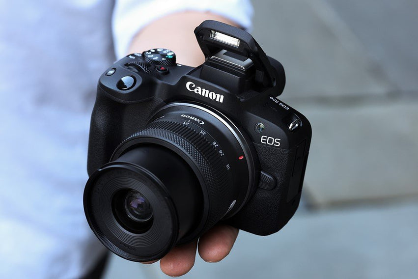 Cámara Profesional Canon EOS R50 la mejor para principiantes