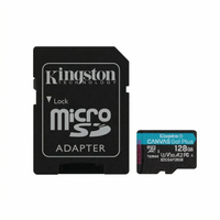 Tarjeta MicroSD Kingston 128GB Canvas GO! Plus