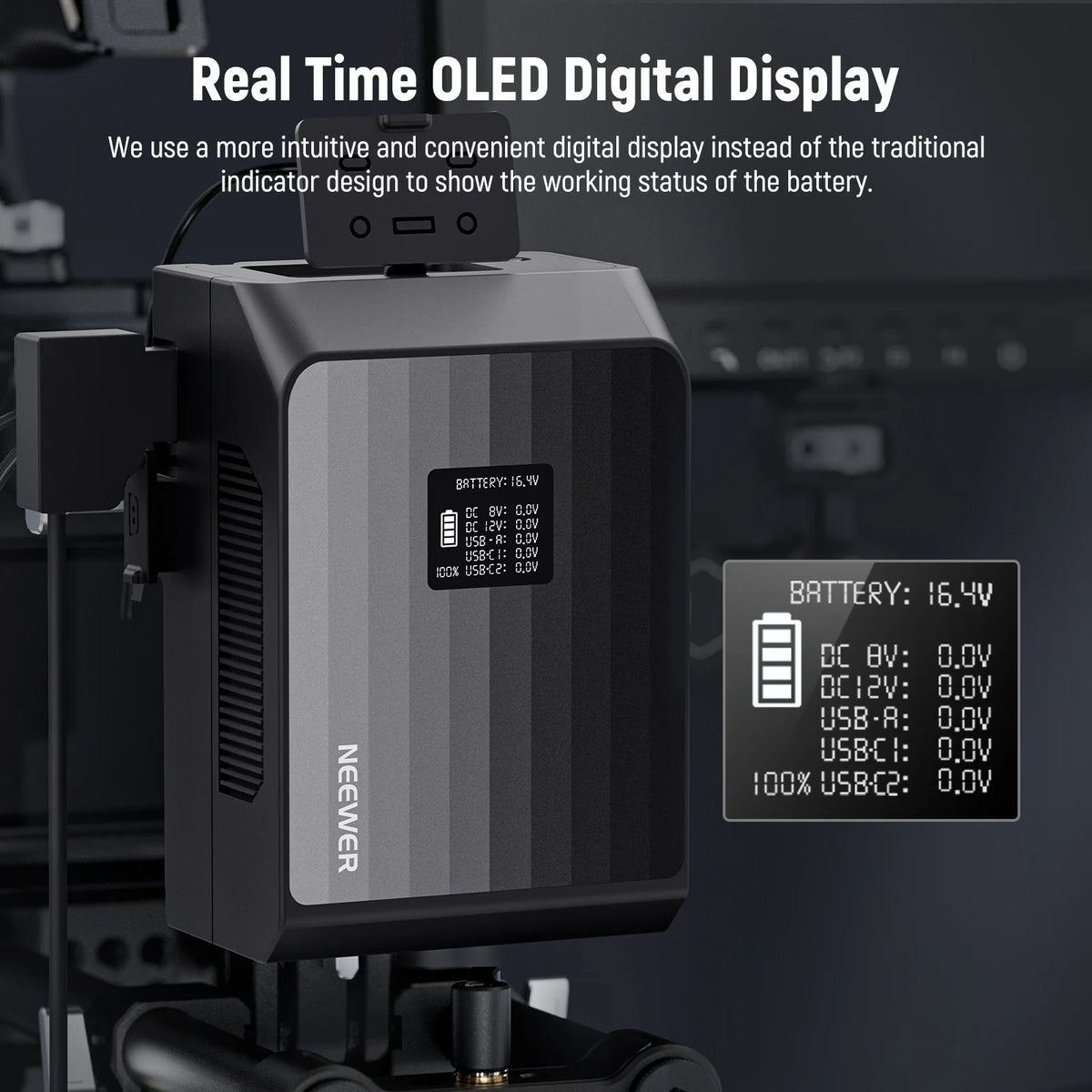 Batería Mini V-Mount NEEWER PS099EP 99Wh (PD 100W)