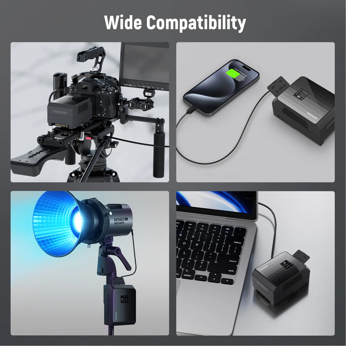 Batería Mini V-Mount NEEWER PS099EP 99Wh (PD 100W)