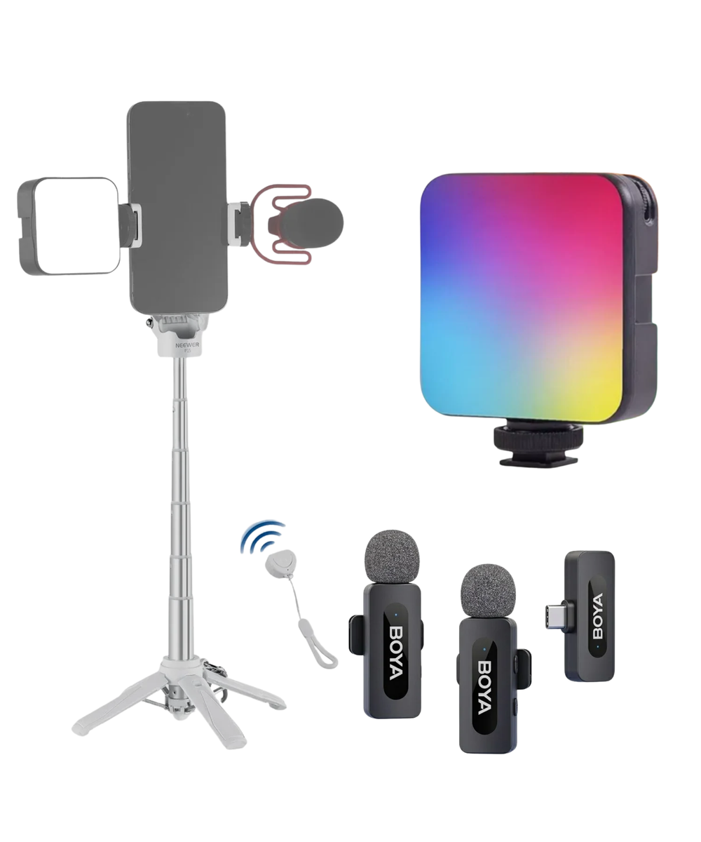 Bundle para Creadores de Contenido | Mi Primer Setup para Tiktok