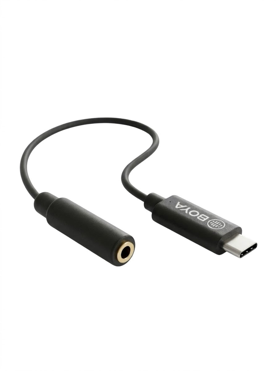 Cable Adaptador BOYA TRRS 3.5 A USB-C BY-K9