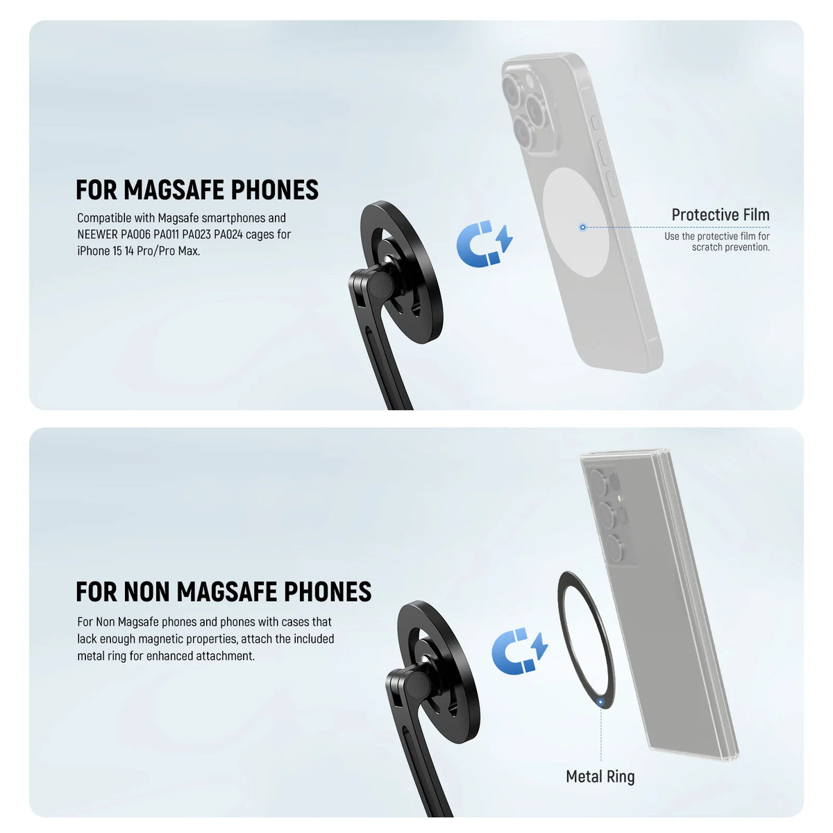 Soporte Magnético de Cuello NEEWER GP-16