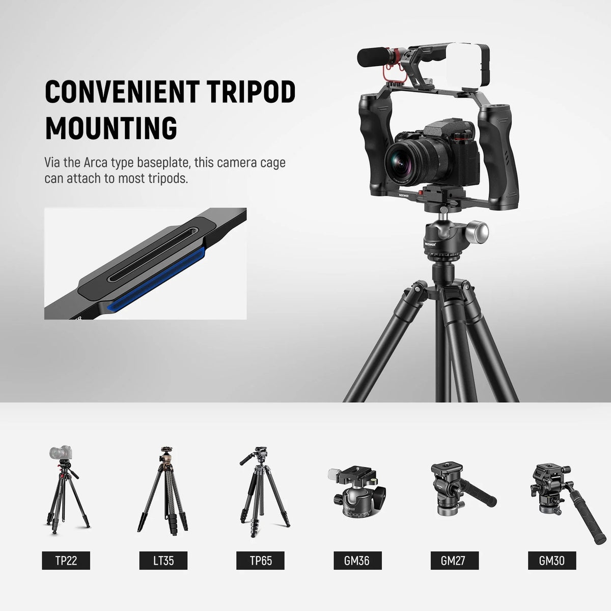 Jaula Universal para Cámara con Placa Arca – Neewer CA077
