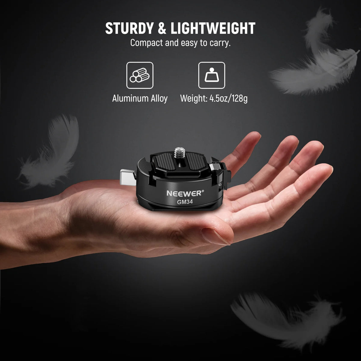 Kit Placa de liberación rápida Neewer GM34