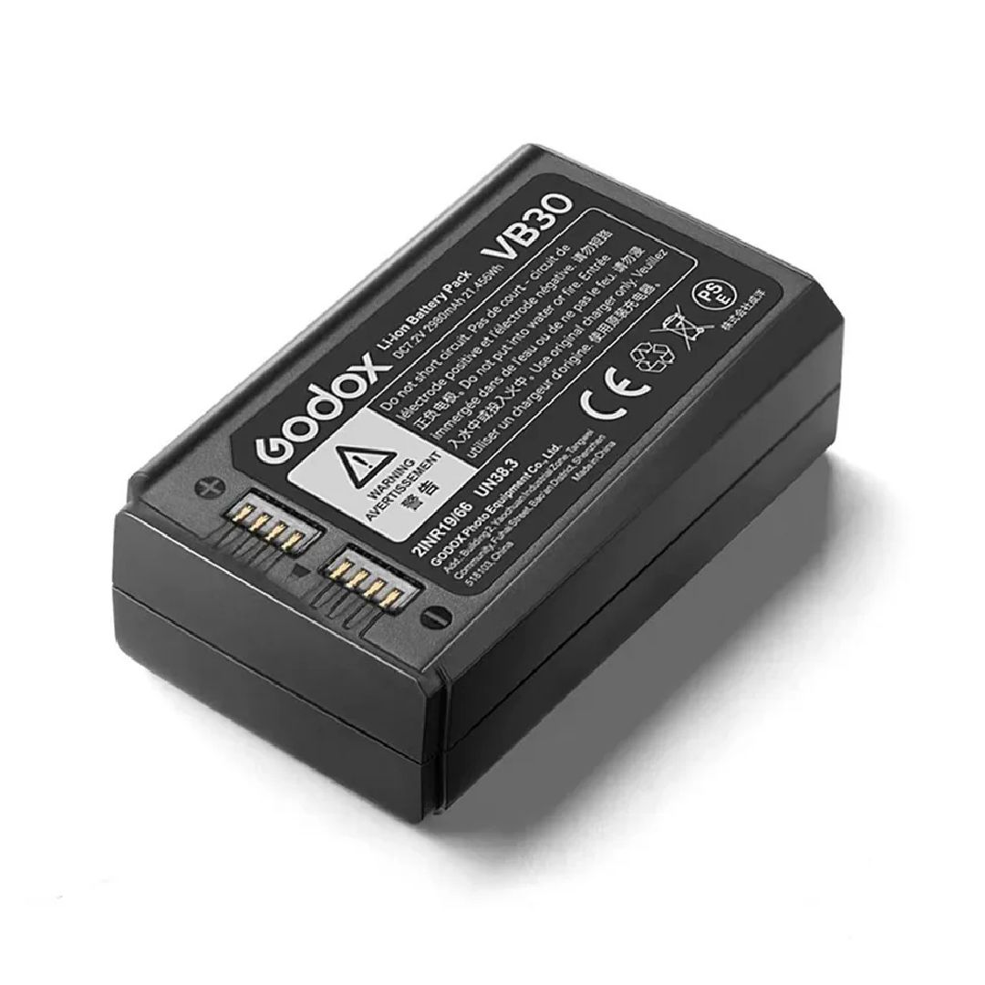 Batería de Litio Recargable VB30 GODOX para Flash V1PRO