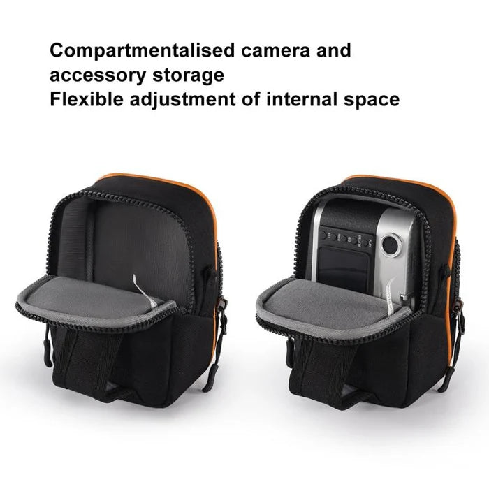 Bolsa para Cámara Cwatcun D168 Compacta Impermeable con Correa Removible