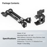 Brazo Mágico de 11" con Super Clamp ST16C Neeweer
