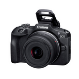 Cámara Canon EOS R100 con lente RF-S 18-45mm f/4.5-6.3 IS STM