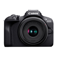 Cámara Canon EOS R100 con lente RF-S 18-45mm f/4.5-6.3 IS STM