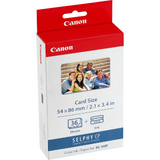 Impresora Canon SELPHY CP1500 Negra + PCC-CP400 + 3 KC-36IP
