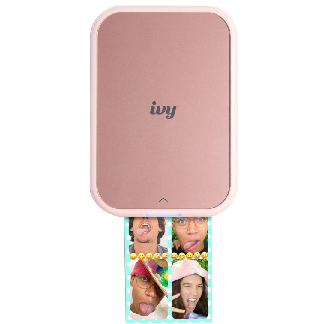 Cámara Canon PowerShot V1 + Mini Impresora Fotográfica Canon Ivy 2 Rosa ¡Gratis!