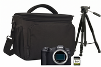 Kit Cámara Canon R8 Body + Mochila + Tarjeta 64GB + Tripié