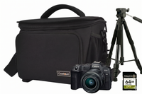 Kit Cámara Canon R8 + Mochila + Tarjeta 64GB + Tripié