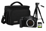 Kit Cámara Canon RP + Mochila + Tarjeta 64GB + Tripié