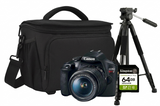 Kit Cámara Canon T7 + Mochila + Tarjeta 64GB + Tripié