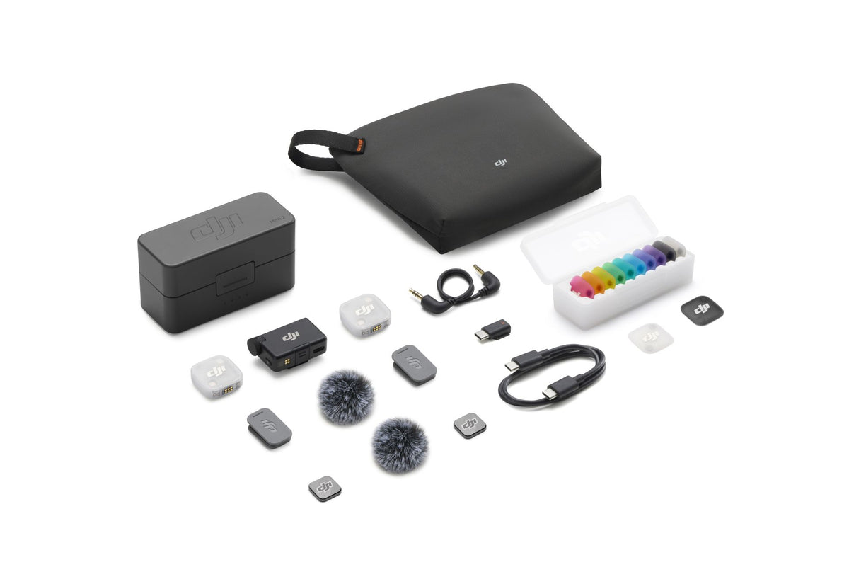 DJI Mic Mini 2 (2 TX + 1 RX + Charging Case)
