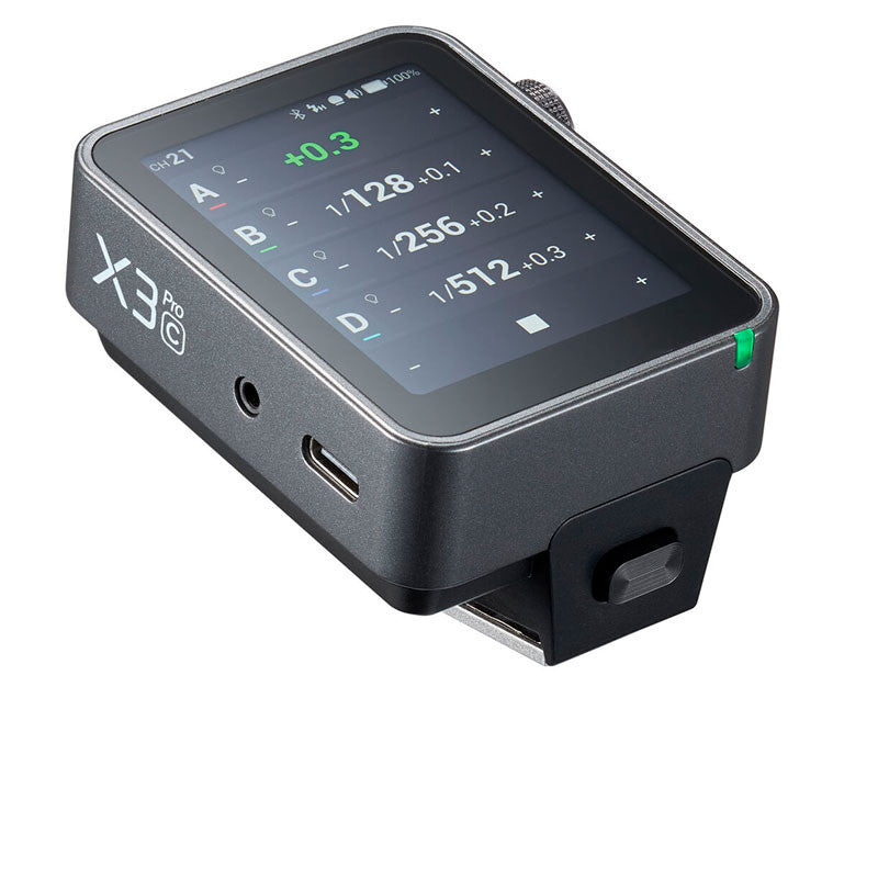 Disparador Inalámbrico TTL X3PROC Godox para Canon con Pantalla Táctil